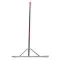 36 in Asphalt Lute, 24 Tines, 82 in L Aluminum Handle
