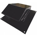 Roof Cap, 4 in. Fits Duct Size, Aluminum