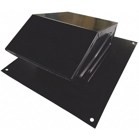 Roof Cap, 4 in. Fits Duct Size, Aluminum