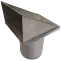 Wall Cap, 3 or 4 in. Fits Duct Size