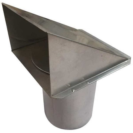 Wall Cap, 3 or 4 in. Fits Duct Size
