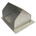 Wall Cap, 6" Duct Size, Aluminum
