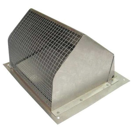 Wall Cap, 6" Duct Size, Aluminum