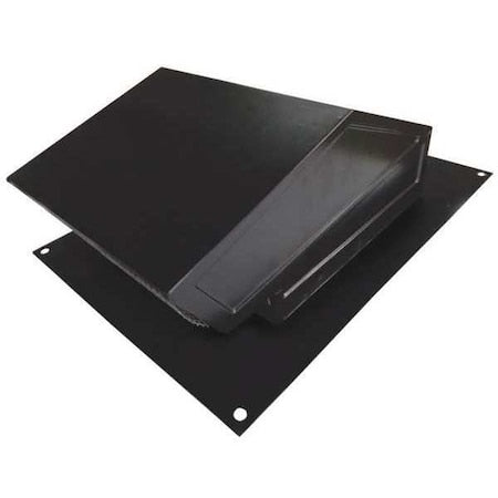 Roof Cap, 6 in Duct Size, Steel