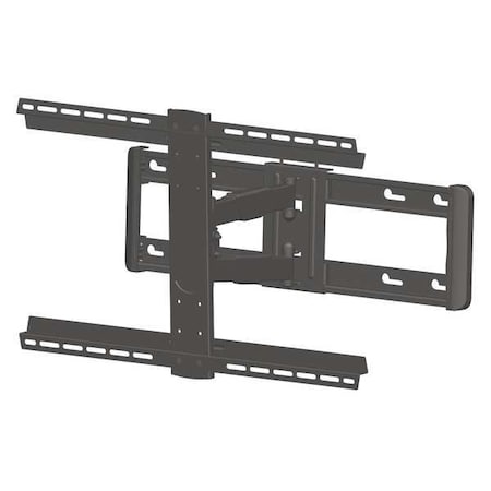 Full Motion TV Wall Mount, 37" to 90" Screen, 130 lb. Capacity