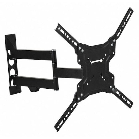Full Motion TV Wall Mount, 23" to 55" Screen, 60 lb. Capacity