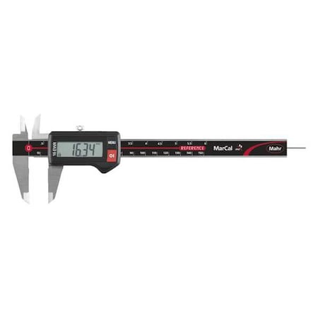 Digital Caliper, 0.0005in.Res, 150mmRange