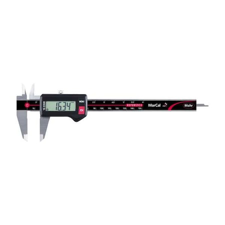 Digital Caliper, 0.0005 in. Res., SS, IP67