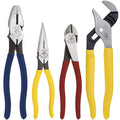 4 Piece Plier Set Dipped Handle