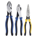 3 Piece Plier Set Ergonomic Handle