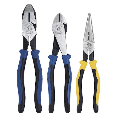 3 Piece Plier Set Ergonomic Handle