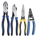 4 Piece Plier Set Ergonomic Handle