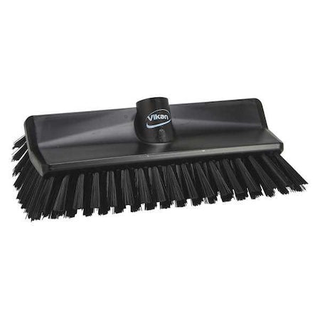 10.5"L Black Dish Brush, Short Handle