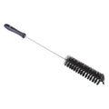 1-5/8" W Tube and Valve Brush, Stiff, 13 3/4 in L Handle, 5 3/4 in L Brush, Black, 20 in L Overall