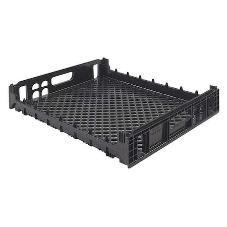 Bun Basket, Double Layer, Black, Stackable