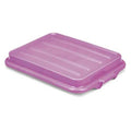 Food Box Lid, Purple, 22 Overall L (In.)