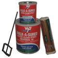1 gal Anti-Slip Floor Coating, Anti-Slip Finish, Clear, 100% Solid Base