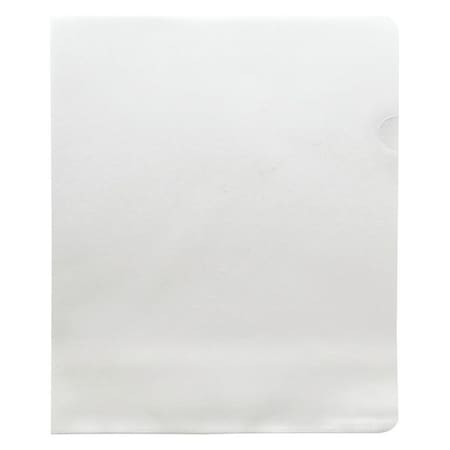 File Jacket 8-1/2 x 11", Clear, Pk25