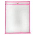 Shop Ticket Holder, Pink, 12 in. W, PK15