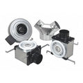 Steel 11"D, 13.9"H, 7.3"W Inline Duct Fan