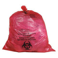 Autoclav.Biohaz. Bag, 20to30gal, Red, PK100
