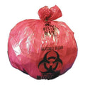 Biohazard Bags, 8 to 10 gal., Red, PK500