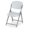 Rough n Ready Classic Folding Chair, Platinum Granite/Charcoal, 4 PK