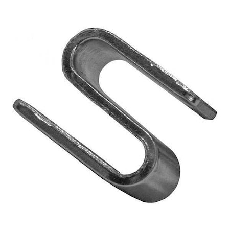 Shelf S Hook, 1/2inx1inx1/2in, Silver, PK8