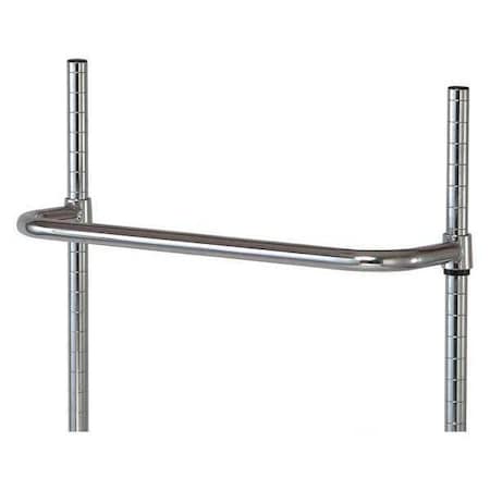 Shelf Push Handle, 1inx1inx24in, SS