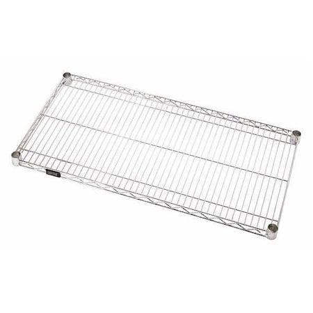 Wire Shelf, 24"D x 60"W, Silver