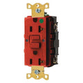 GFCI Receptacle, 20A, 125VAC, 5-20R, Red