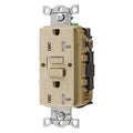 GFCI Receptacle, 20A, 125VAC, 5-20R, Ivory