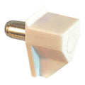 5 mm Off-White Plastic Shelf Support Peg, PK8