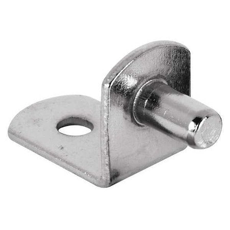 Shelf Support Peg, 5mm, Steel, Nickel Plated, PK8