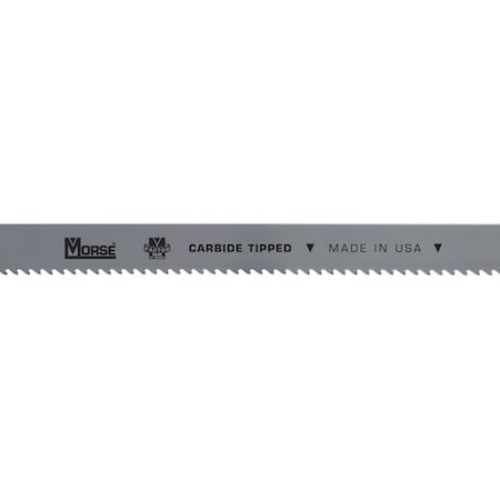 Band Saw Blade, 14 ft. 6 in L, 1-1/4" W, 2/3 TPI, Carbide, 0.042" Thick