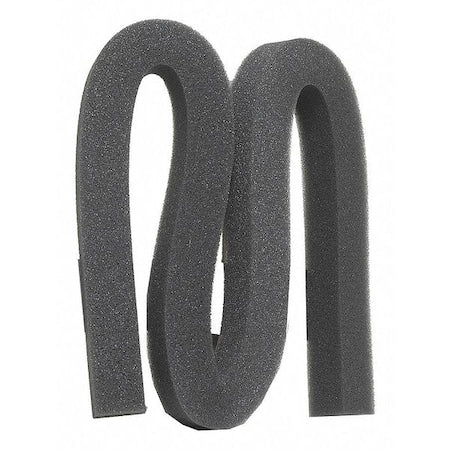 Seal, 42inH, PolyFoam, Gray, 1-1/4inW