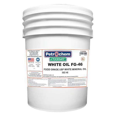 5 gal Pail, Hydraulic Oil, 46 ISO Viscosity, 15W SAE