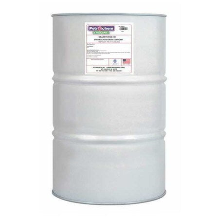 Lubricant, 55 gal., Drum, Synthetic Oil, Colorless