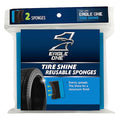 Tire Swipe,Black/Yellow,Foam Pad,PK2