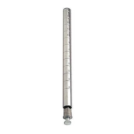 Shelf Post 86"x1"W, Steel