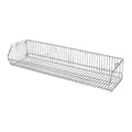 Single Stack-able Basket, 9"H x 36"L x 14"D, Steel