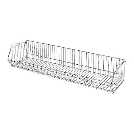 Single Stack-able Basket, 9"H x 36"L x 14"D, Steel