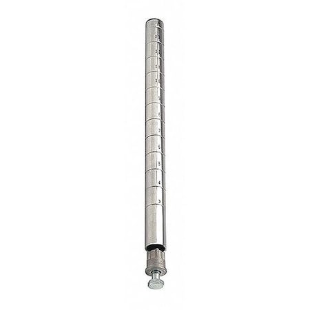 Shelf Post, 54"H x 1"W, Steel