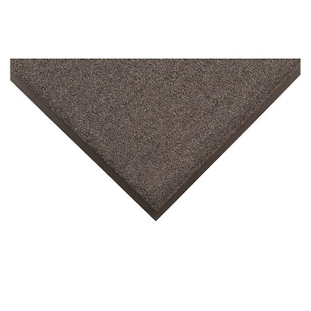 Entrance Mat, Olefin, 1/4 in Thick, Charcoal, 2 ft W x 3 ft L