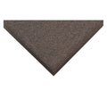 Entrance Mat, Olefin, 1/4 in Thick, Charcoal, 3 ft W x 6 ft L