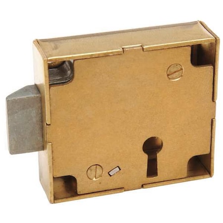Enclosure Lock, Warded, Raw Brass