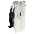 Enclosure Lock, Disc, Dull Chrome