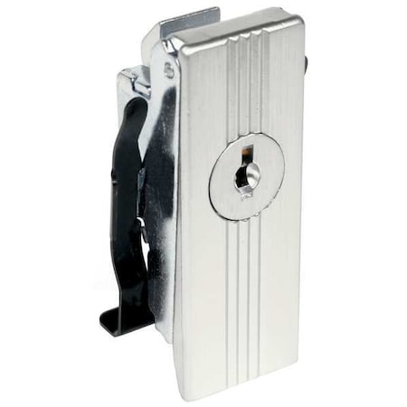 Enclosure Lock, Disc, Dull Chrome