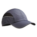 Bump Cap, Long Brim Baseball, Inner ABS Polymer, Outer Nylon, Hook-and-Loop Suspension, Navy