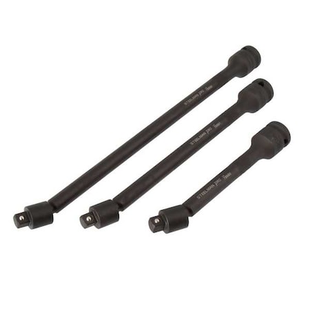 Impct Extns St, Steel, Blk Oxd, 1/2 in